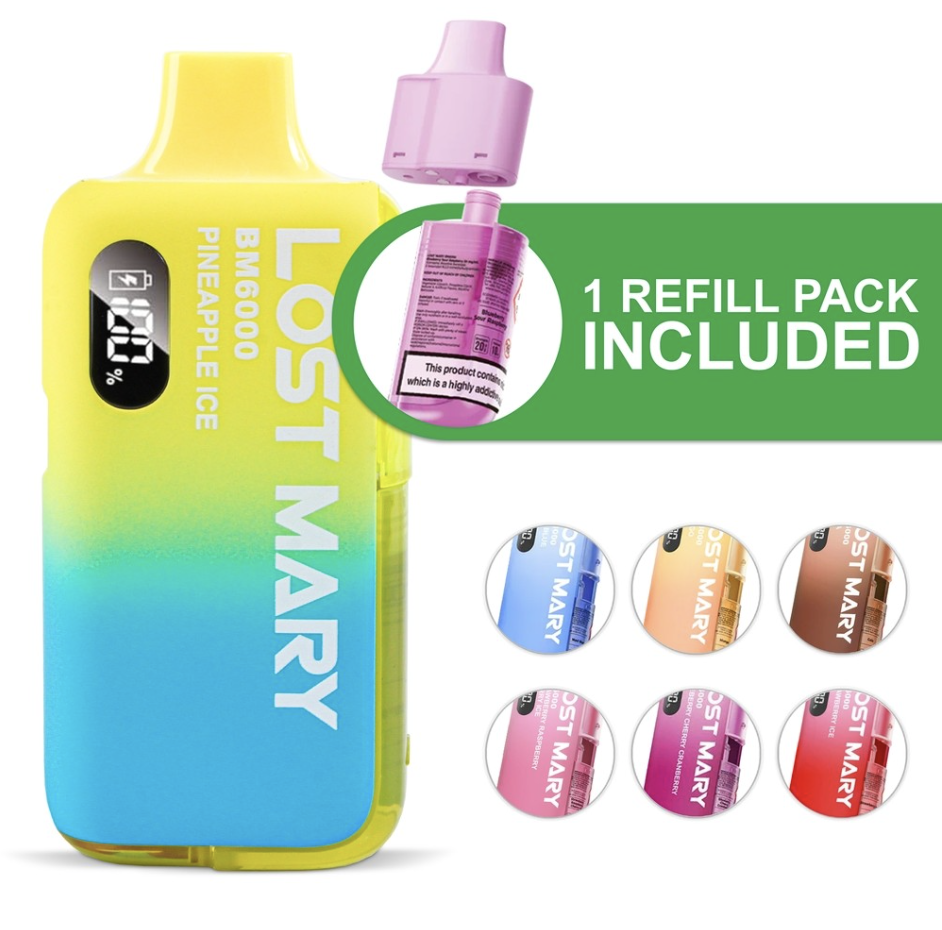 Lost Mary BM 6000 Refillable Kit